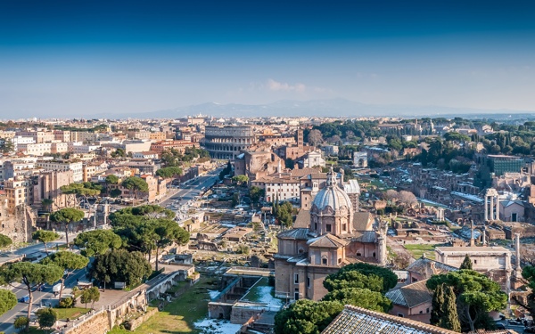 意大利罗马的城市建筑景观图片