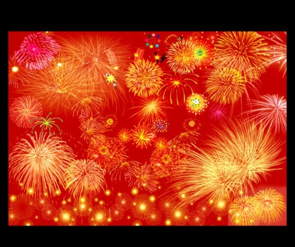 節(jié)日煙花