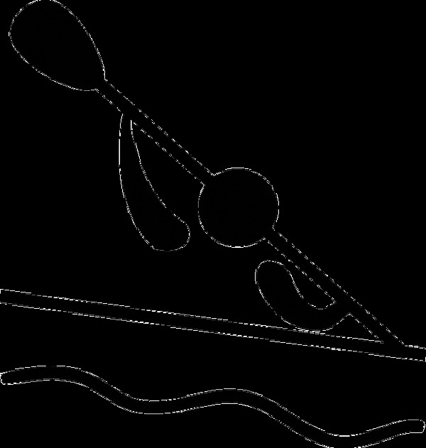 抽象赛艇运动图形免抠png透明素材