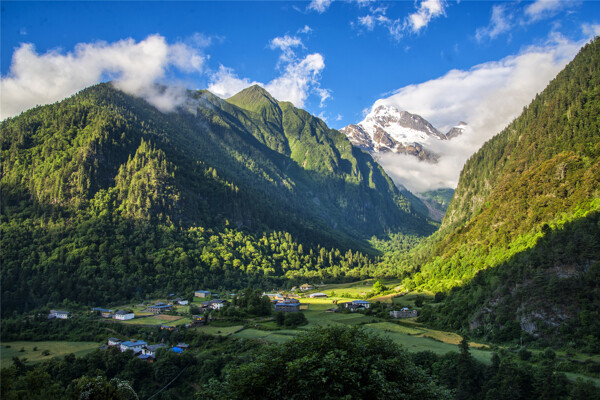 云南梅里雪山風(fēng)景