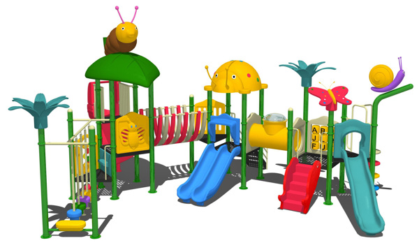 組合樂園玩具幼兒園效果圖圖片