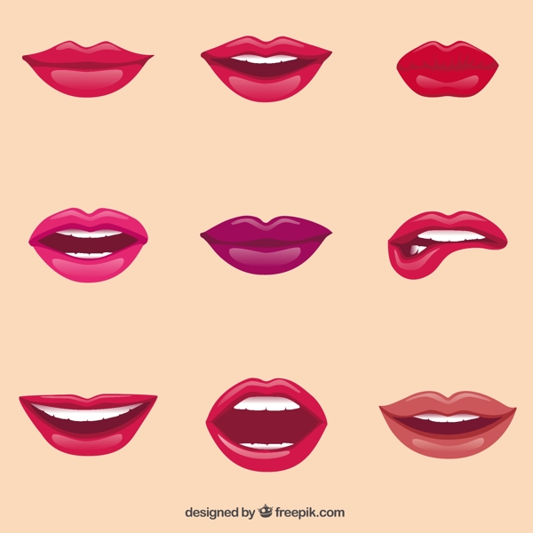 女性嘴唇