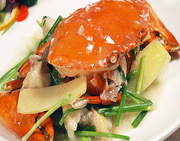 豫菜姜葱肉蟹图片