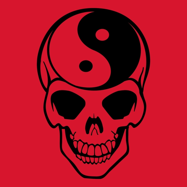 印花矢量圖T恤圖案圖文結(jié)合人物骷髏免費素材