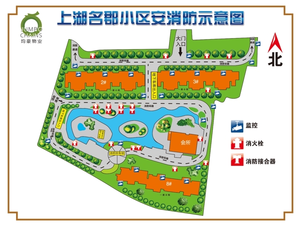 小區(qū)布局圖