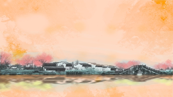 中國風(fēng)背景