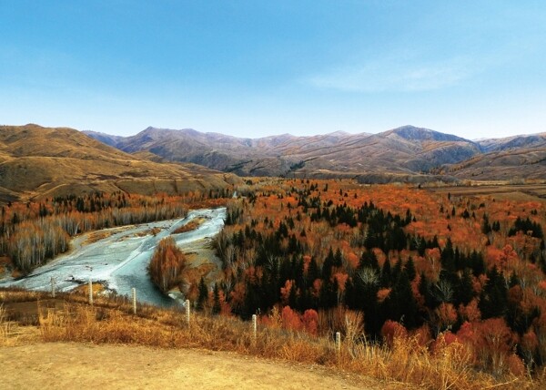 新疆地貌新疆风景图片