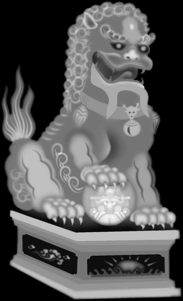 母獅子灰度
