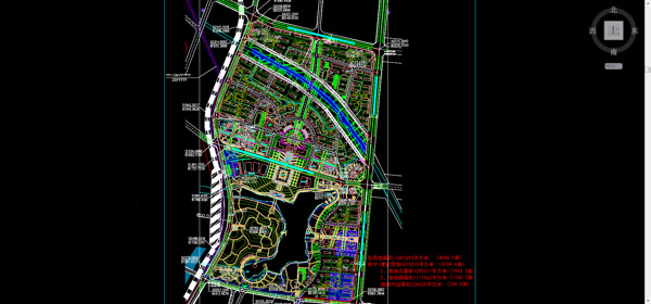 城市设计CAD规划图