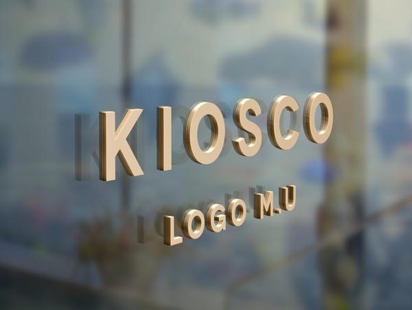 logo展示智能貼圖樣機