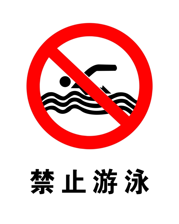 禁止游泳圖片