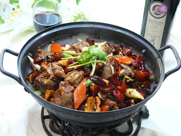 干鍋雞肉圖片