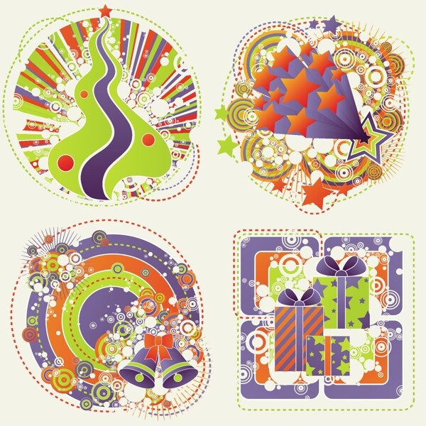 歐美花紋4467矢量EPS