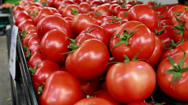食品市场西红柿