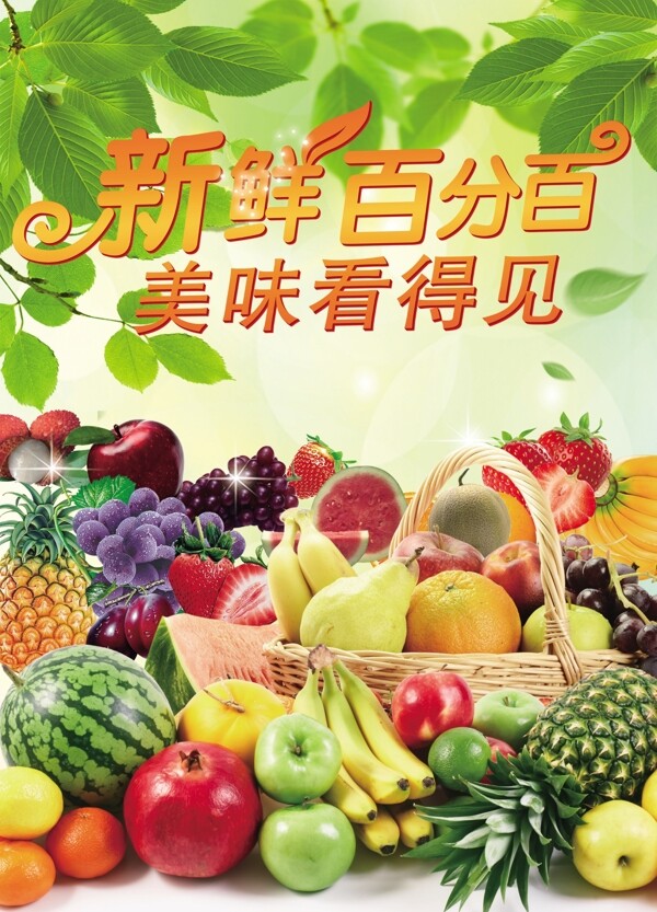 水果海報