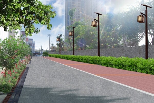 道路節(jié)點效果圖