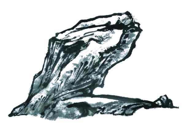 水墨山水畫圖片