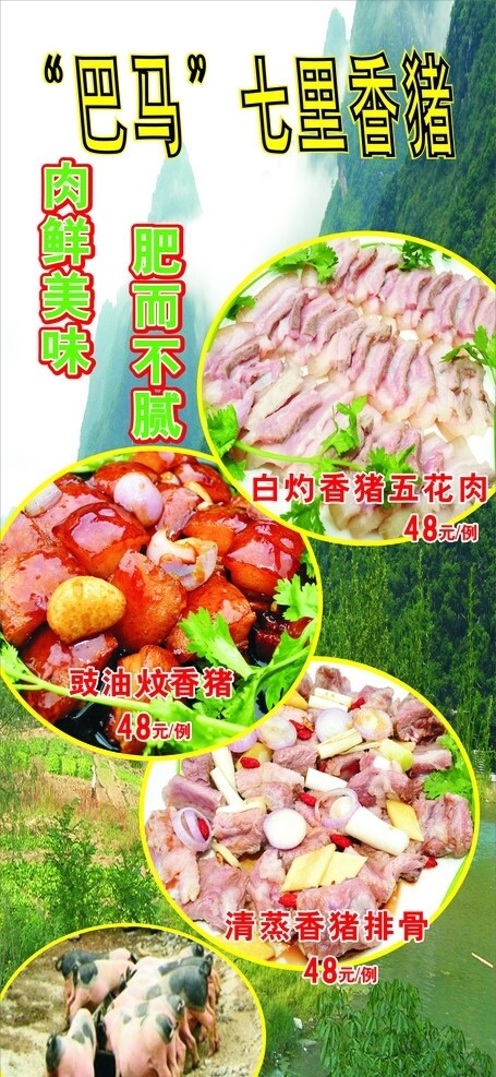 美食香豬圖片