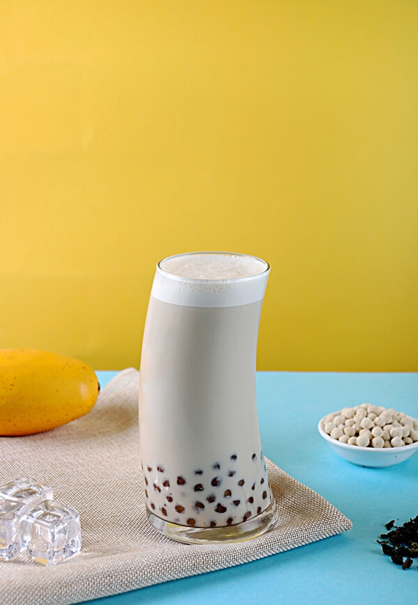 美味的珍珠奶茶