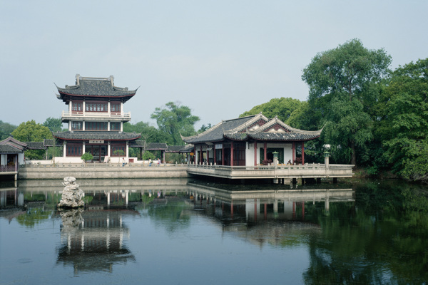 中國風建筑群圖片