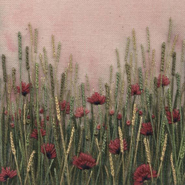 繡花定位花花朵免費(fèi)素材