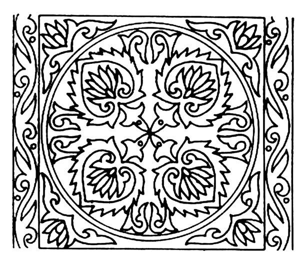 團(tuán)花紋樣傳統(tǒng)圖案0010