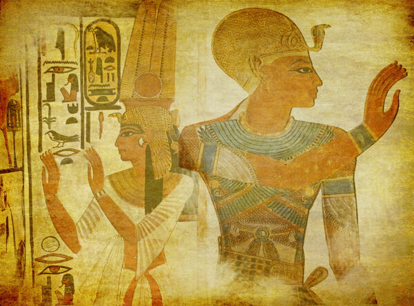 埃及法老与埃及王后