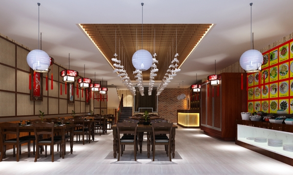 飯店效果圖