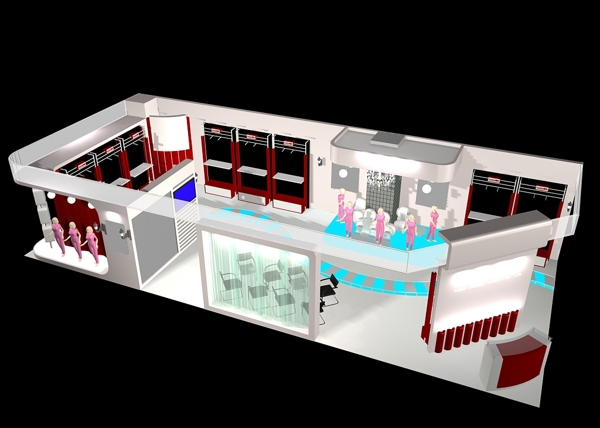 3D展厅别墅设计图片