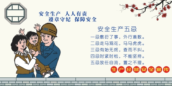 安全生產(chǎn)展板