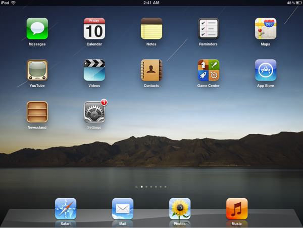 苹果iPad模板