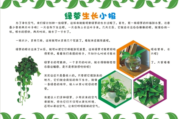 小報手抄報圖片