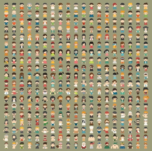 數(shù)百卡通人物圖片