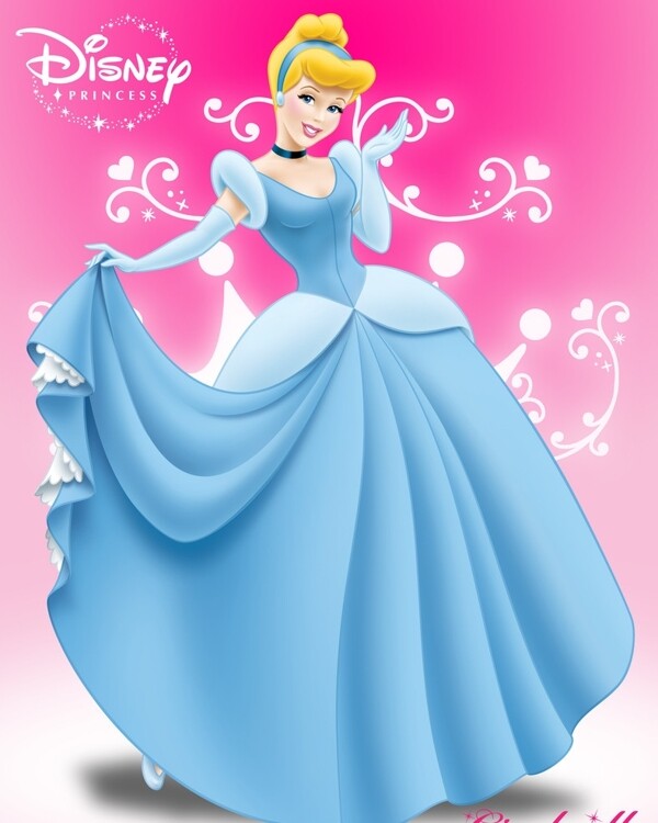 迪士尼水晶鞋公主仙蒂Cinderella2010年B版图片