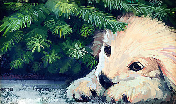 位圖插畫時尚插畫動物插畫藝術效果免費素材