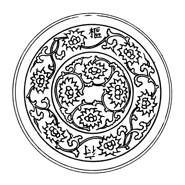 花鳥圖案元明時(shí)代圖案中國傳統(tǒng)圖案072