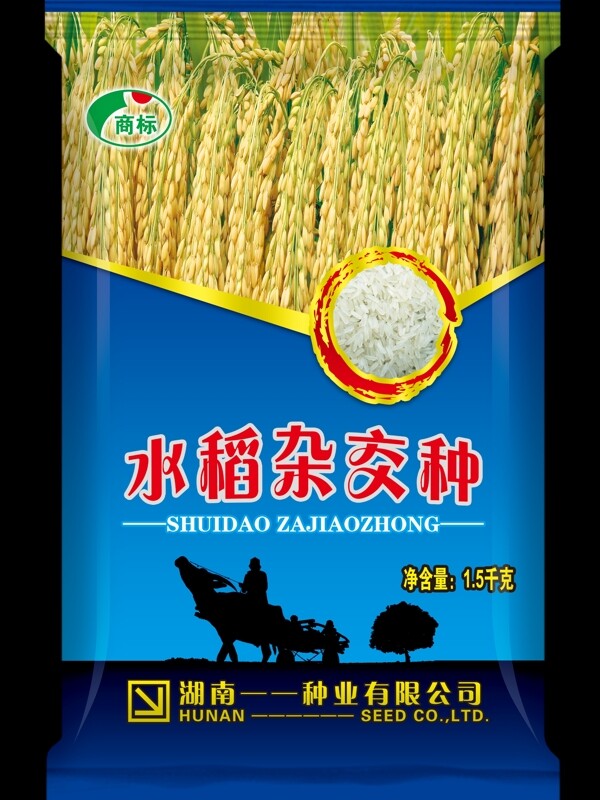 水稻包裝圖片