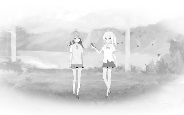 兩個(gè)少女