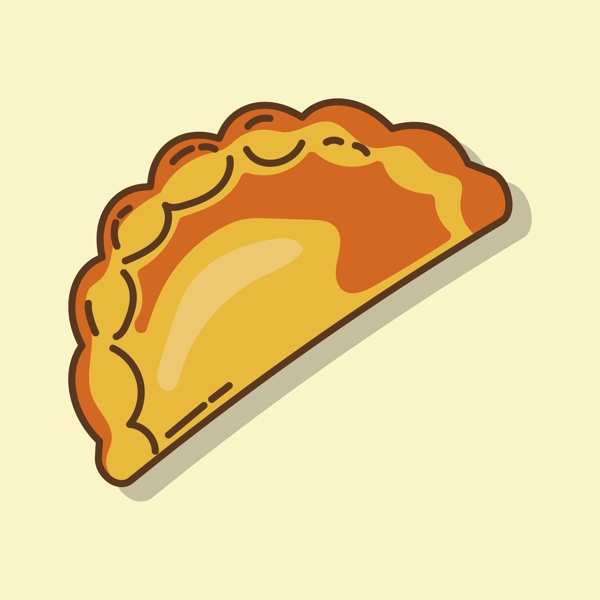 卡通餃子