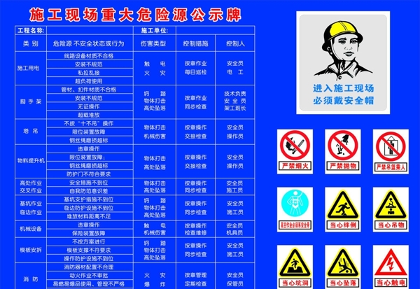 施工公示牌圖片