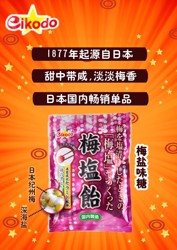 梅鹽糖海報(bào)