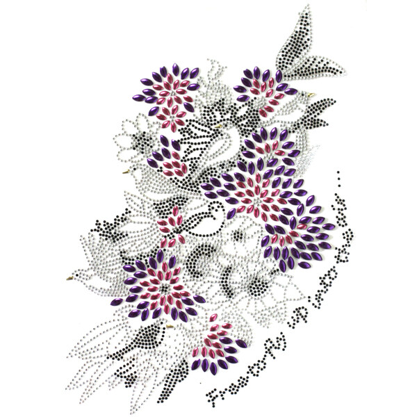燙鉆動(dòng)物鳥植物花朵免費(fèi)素材