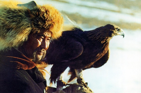 哈萨克族猎人图片