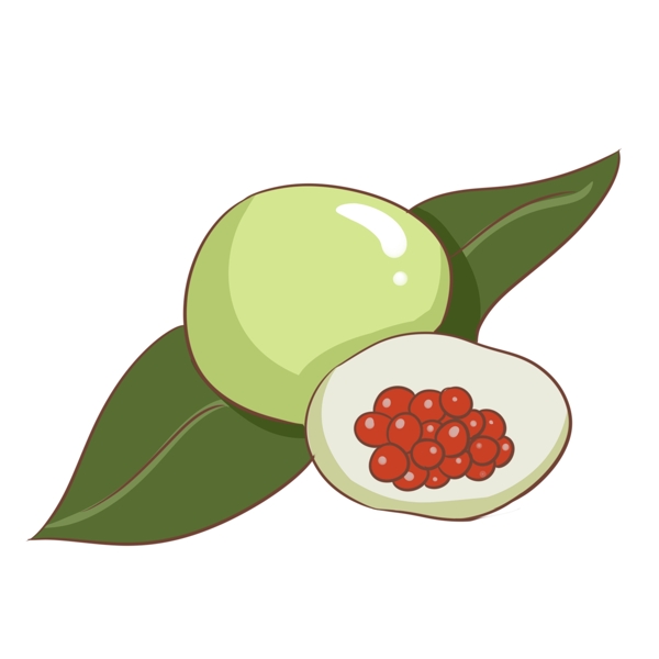 立體青團(tuán)裝飾插畫