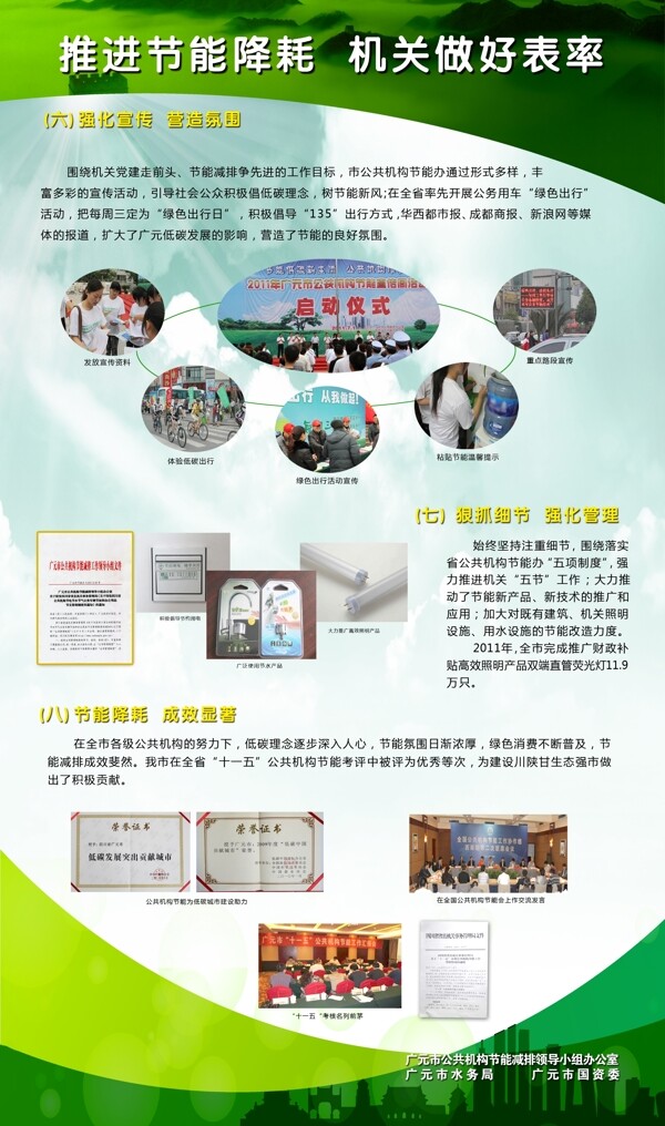 低碳節(jié)能宣傳展板圖片