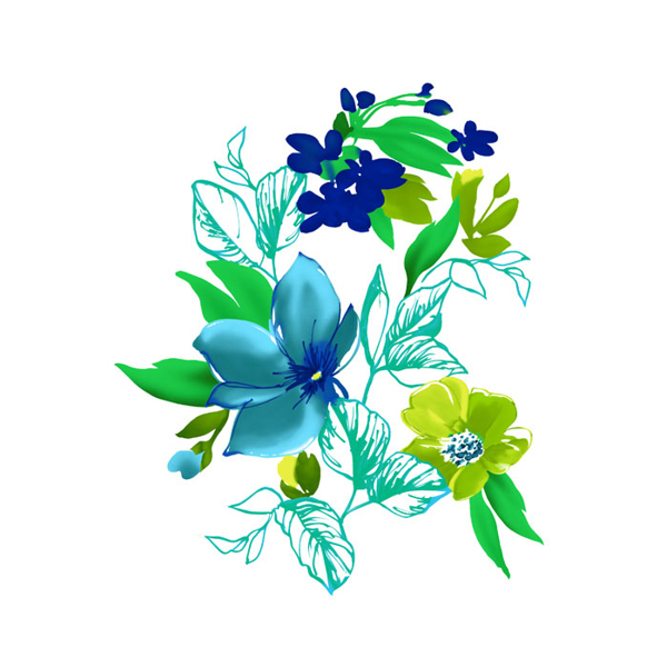 位圖植物寫意花卉花朵野花免費(fèi)素材
