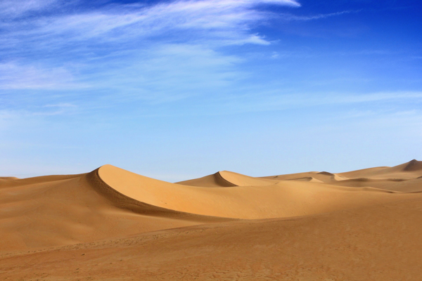 沙漠巴丹吉林沙丘