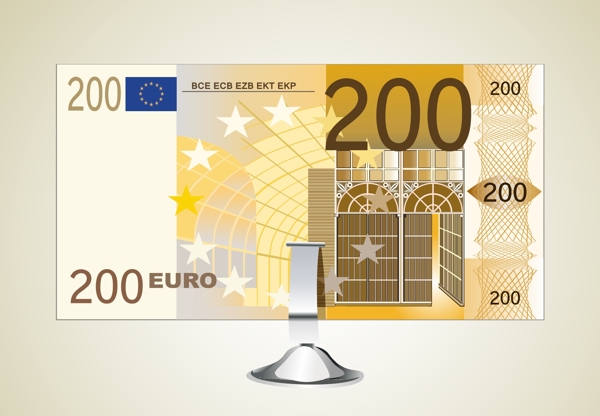 200欧元钞票