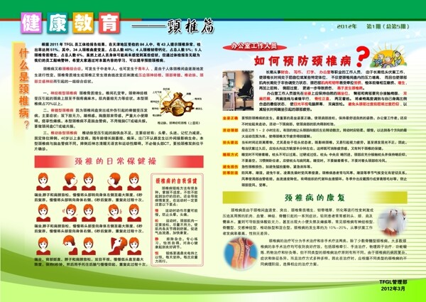 健康教育頸椎編圖片