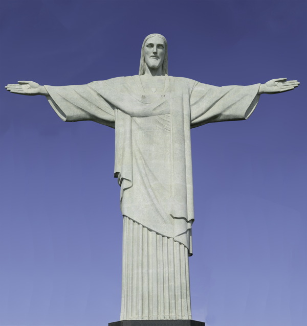 巴西雕像图片